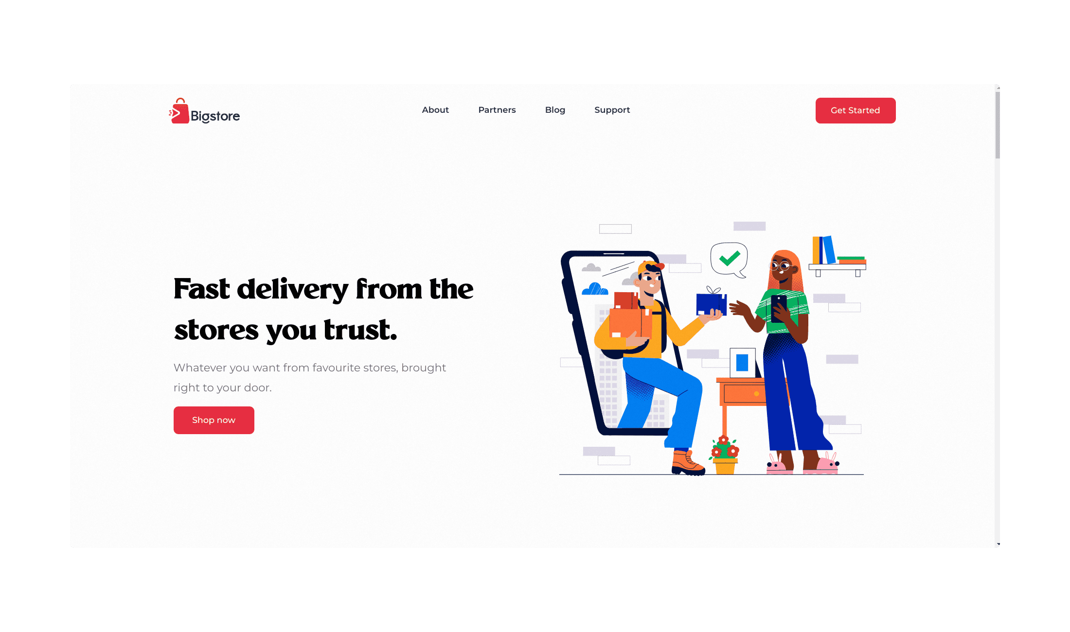 Bigstore e-commerce platform